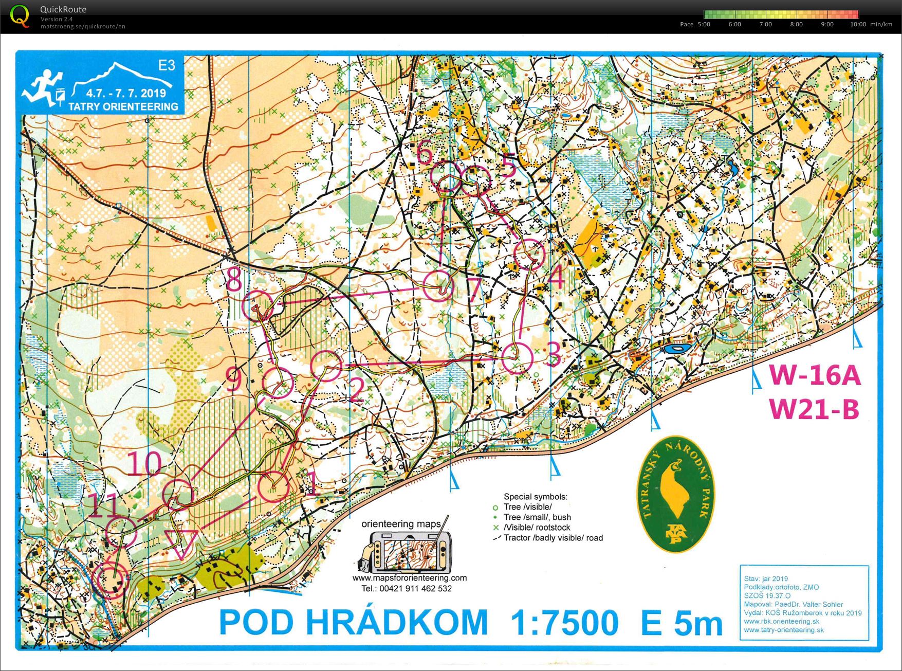TATRY 5 days - E3 - D21B - middle (06.07.2019)