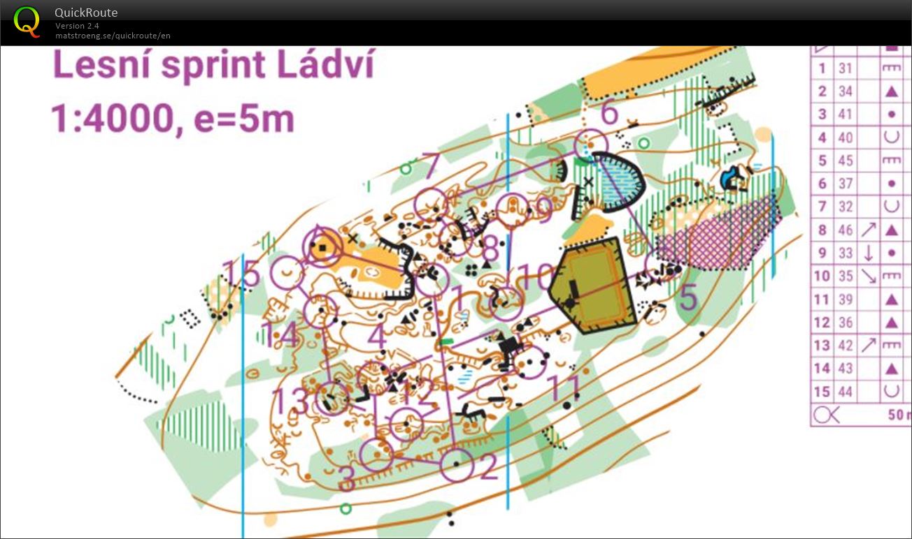 Lesní sprint Ládví (2021-04-03)
